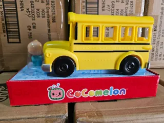 Cocomelon Autobus Musicale Giallo con Personaggio