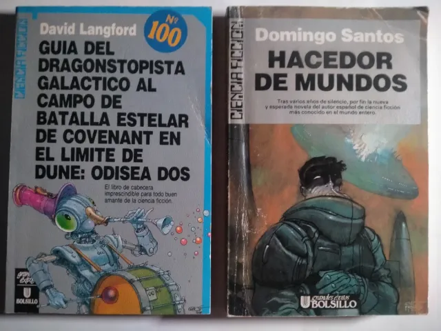 6 LIBROS ULTRAMAR CIENCIA FICCIÓN. DESDE 6€/UN
