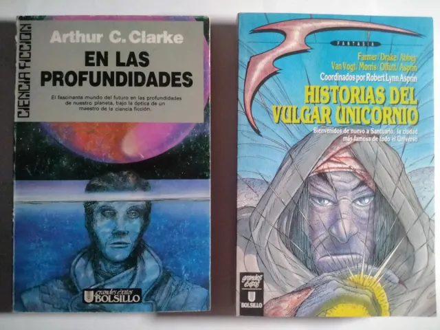 6 LIBROS ULTRAMAR CIENCIA FICCIÓN. DESDE 6€/UN