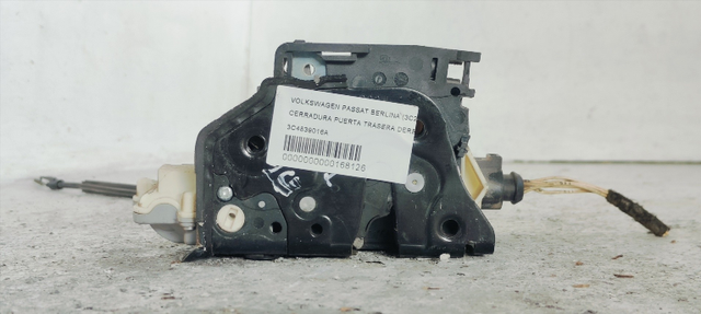 CERRADURA PUERTA TRASERA DERECHA VOLKSWAGEN PASSA