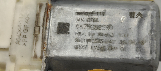 ELEVALUNAS TRASERO IZQUIERDO CITROEN C4 PICASSO 1