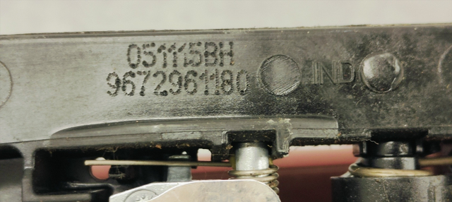 MANETA EXTERIOR TRASERA IZQUIERDA PEUGEOT 208 1.6