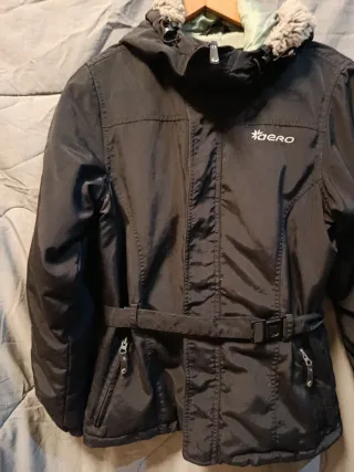 Chaqueta invierno Aeropostale negra