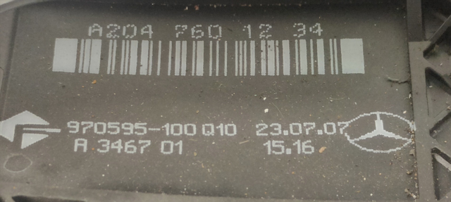 MANETA EXTERIOR DELANTERA DERECHA MERCEDES-BENZ C