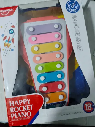 Piano de Juguete Happy Rocket