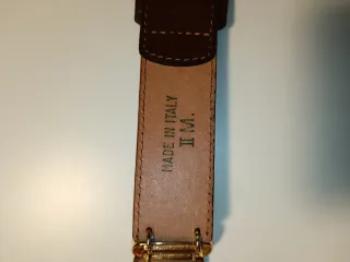 Cintura Moschino Pelle Oro