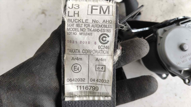CINTURON SEGURIDAD TRASERO IZQUIERDO SUBARU FORES