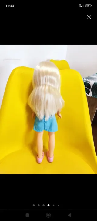 Nancy un día con mascarilla. OFERTAAAAAA