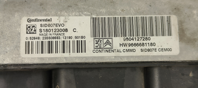 CENTRALITA MOTOR UCE CITROEN C4 PICASSO 1.6 HDI 1