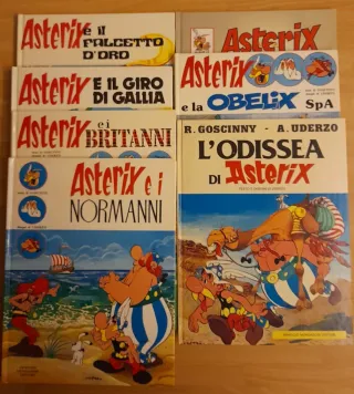 Lotto 7 fumetti Asterix edizione italiana