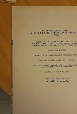 Lotto 7 fumetti Asterix edizione italiana