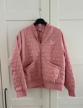 Giubbotto Puma donna rosa trapuntato taglia M