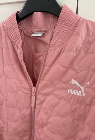 Giubbotto Puma donna rosa trapuntato taglia M