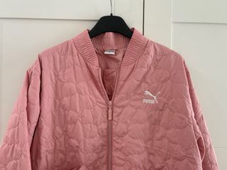 Giubbotto Puma donna rosa trapuntato taglia M
