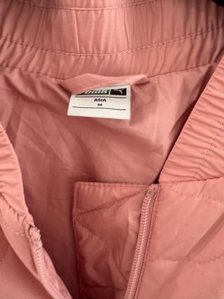 Giubbotto Puma donna rosa trapuntato taglia M