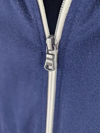 Polo Ralph Lauren Track Jacket Navy Green Logo L