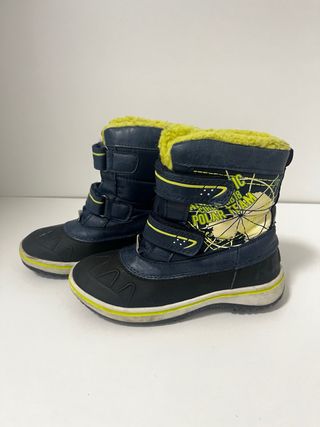 Botas impermeables para invierno.