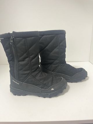 Botas impermeables para invierno.