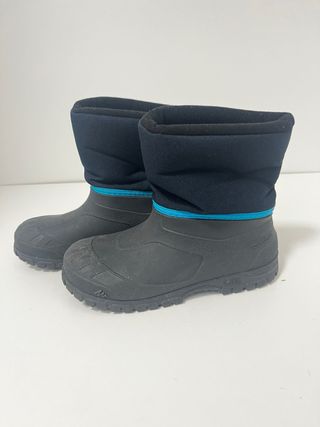 Botas impermeables para invierno.