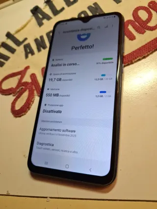 Samsung A10 Dual SIM blu