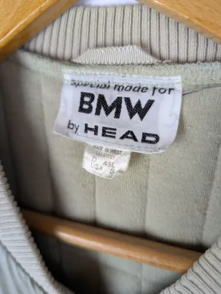 BMW by HEAD Vintage Padded Vest Beige L