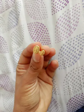 Topos de oro Virgen de Guadalupe