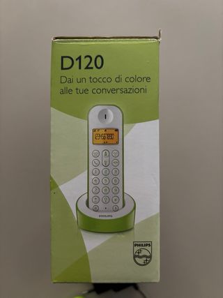 Philips D120 Teléfono Inalámbrico