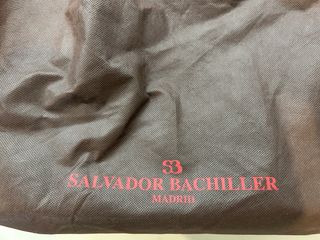 Maletín Ordenador Salvador Bachiller azul/ cuero