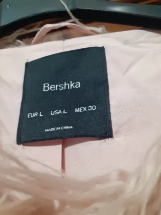 Bershka Pelliccia Rosa