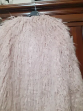 Bershka Pelliccia Rosa