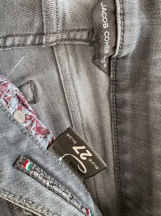 Jeans grigi donna TAGLIA 27/41 italiana