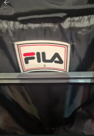 Piumino Fila ragazzo nero TG. S