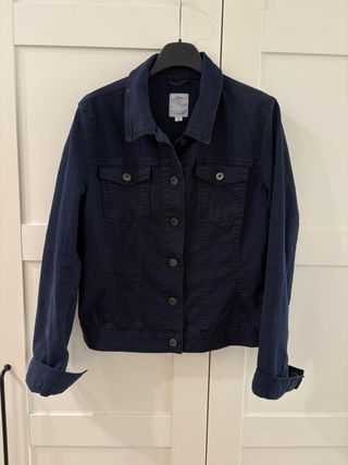 Giubbotto jeans donna s.Oliver blu taglia 38