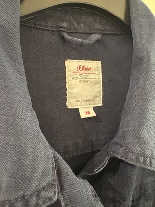 Giubbotto jeans donna s.Oliver blu taglia 38