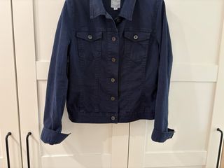 Giubbotto jeans donna s.Oliver blu taglia 38