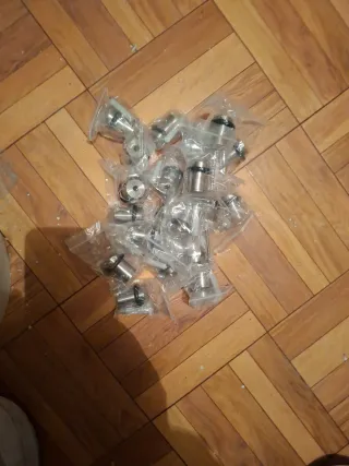 20 Tapes Puerta Inox Base Roscada