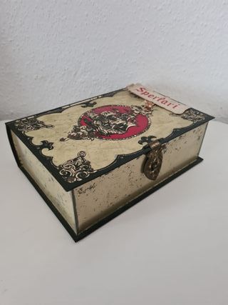 Coppia Scatole Latta Sperlari