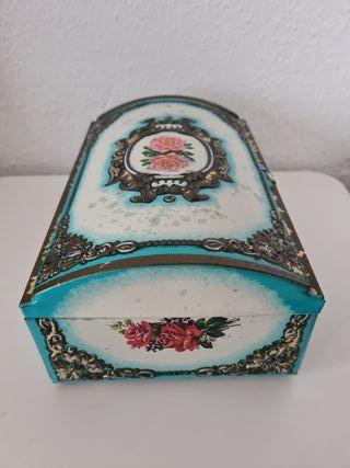 Coppia Scatole Latta Sperlari