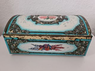 Coppia Scatole Latta Sperlari