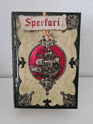 Coppia Scatole Latta Sperlari