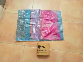 Bufanda Seda y Cachemira Tailandia NUEVO.