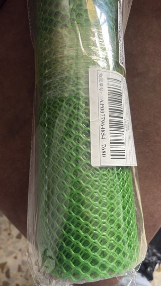 Malla verde para jardín o bricolaje