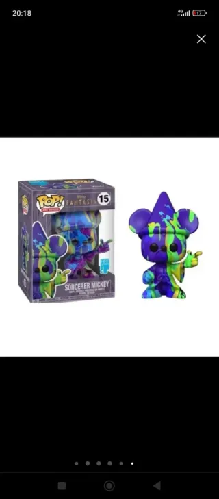 Funko Pop! Art Series Mago Mickey NUEVO