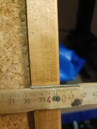 Lavagna in sughero con cornice in legno