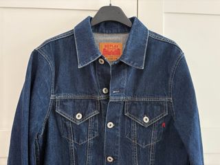 Giubbotto Jeans Replay Uomo Blu taglia M