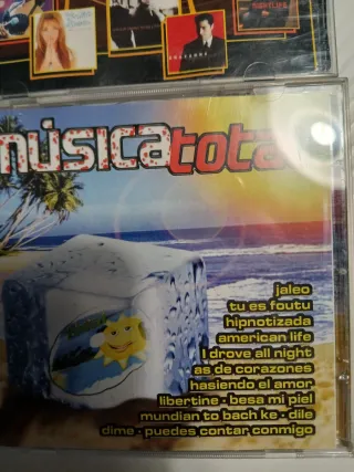 Lote 6 CDs Música Pop Rock