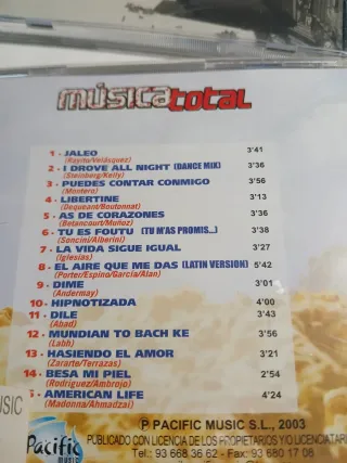 Lote 6 CDs Música Pop Rock