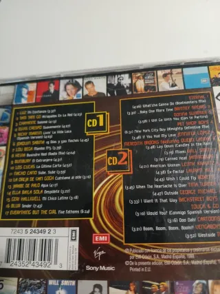 Lote 6 CDs Música Pop Rock