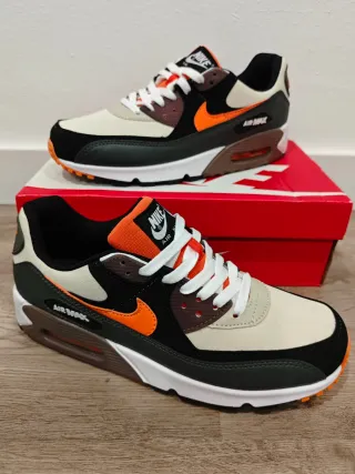 Nike Air Max 90 PRM Beige Naranja