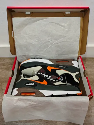Nike Air Max 90 PRM Beige Naranja